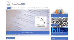 Desktop Screenshot of blog.falcon-tech.rs